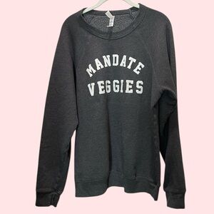 Mandate Veggies Sweatshirt, L